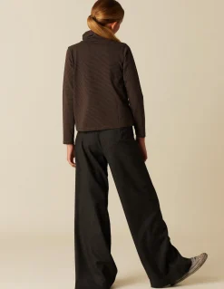 Best Sale PANTALÓN ANCHO DIBUJO GRIS Pantalones