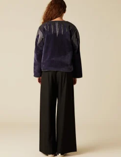Shop PANTALÓN ANCHO NEGRO Pantalones