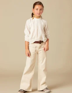 Sale PANTALÓN ARENA TAPETA BOLSILLOS Denim|Pantalones