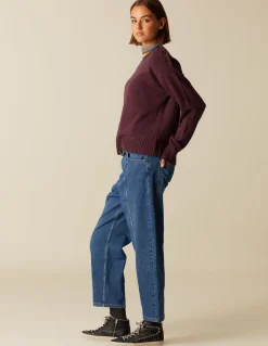Best PANTALÓN AZUL DOBLE PESPUNTES Denim|Pantalones