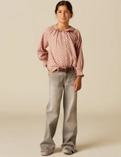 New PantalÓn bolsillos vaquero gris Denim|Pantalones