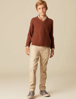 Online PANTALÓN CARGO LARGO Pantalones