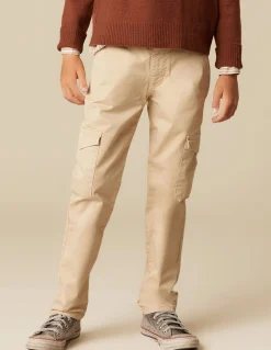 Online PANTALÓN CARGO LARGO Pantalones