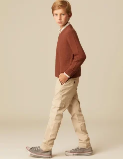 Online PANTALÓN CARGO LARGO Pantalones