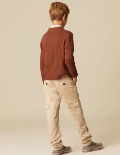 Online PANTALÓN CARGO LARGO Pantalones