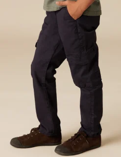 Clearance PANTALÓN CARGO LARGO AZUL Pantalones