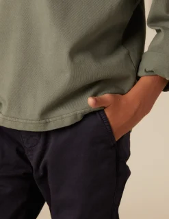 Clearance PANTALÓN CARGO LARGO AZUL Pantalones