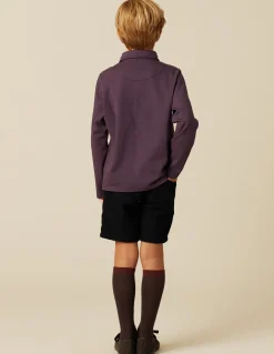 Sale PANTALÓN CHINO CORTO PANA AZUL Pantalones
