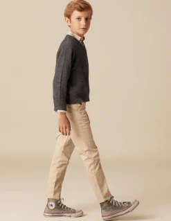 Best Sale PANTALÓN CHINO LARGO Pantalones