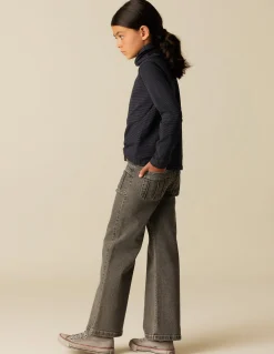 Best Sale PANTALÓN GRIS BOLSILLOS COSTURAS Denim|Pantalones