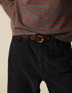 Shop PANTALÓN PANA AZUL ZIG ZAG Pantalones