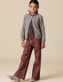 Outlet PANTALÓN PRINT CONTRASTE Denim|Pantalones
