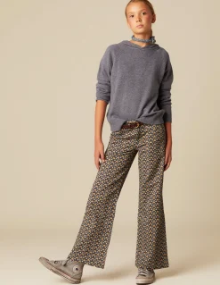 New PANTALÓN PRINT GEOMéTRICO Denim|Pantalones