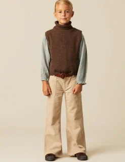 Outlet PANTALÓN WIDE LEG PANA ARENA Pantalones