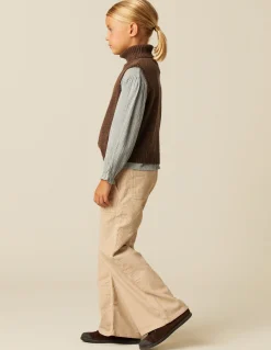 Outlet PANTALÓN WIDE LEG PANA ARENA Pantalones