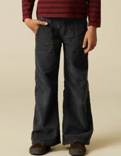 Discount PANTALÓN WIDE LEG PANA AZUL Pantalones