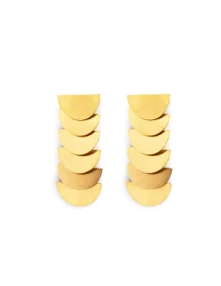 Best PENDIENTE LUNAS DORADO Pendientes
