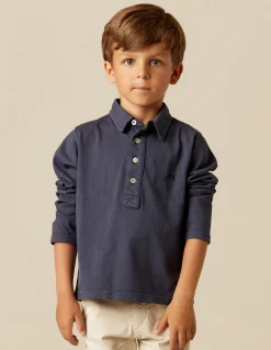 New POLO AZUL NN Polos