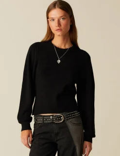 Clearance TOP ABERTURA ESPALDA NEGRO Tops