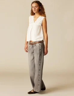 Store TOP ENCAJES CRUDO Tops