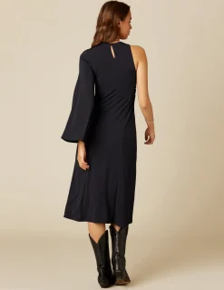 Flash Sale VESTIDO ASIMéTRICO ANTRACITA Vestidos