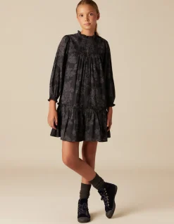 Shop VESTIDO CONTRASTE ANTRACITA Vestidos