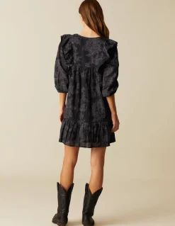 Flash Sale VESTIDO CONTRASTE ANTRACITA Vestidos