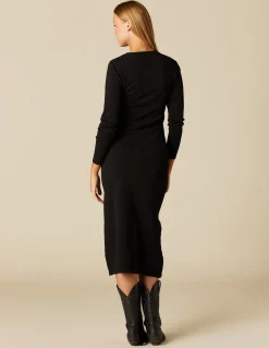 Hot VESTIDO LARGO NEGRO Vestidos