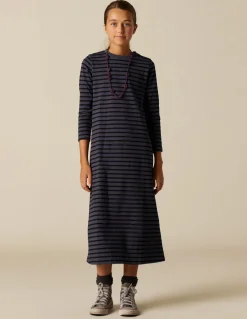 Outlet VESTIDO RAYA GRANDE AZUL Vestidos