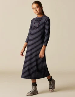 Outlet VESTIDO RAYA GRANDE AZUL Vestidos
