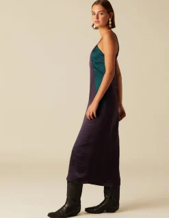 Outlet VESTIDO TIRANTES MORA CONTRASTE Vestidos